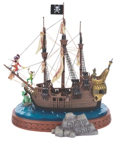 A Captain Hook's Ship Jolly Roger Magical Big Fig.