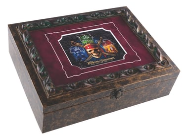 A Dave Avanzino Pirates of the Caribbean Treasure Box.
