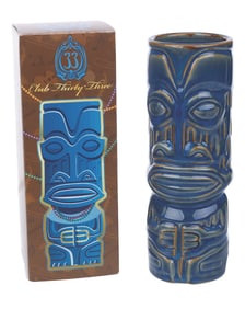 A Club 33 Mardi Gras Tiki Mug.