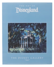 A Disney Gallery Haunted Mansion Poster.