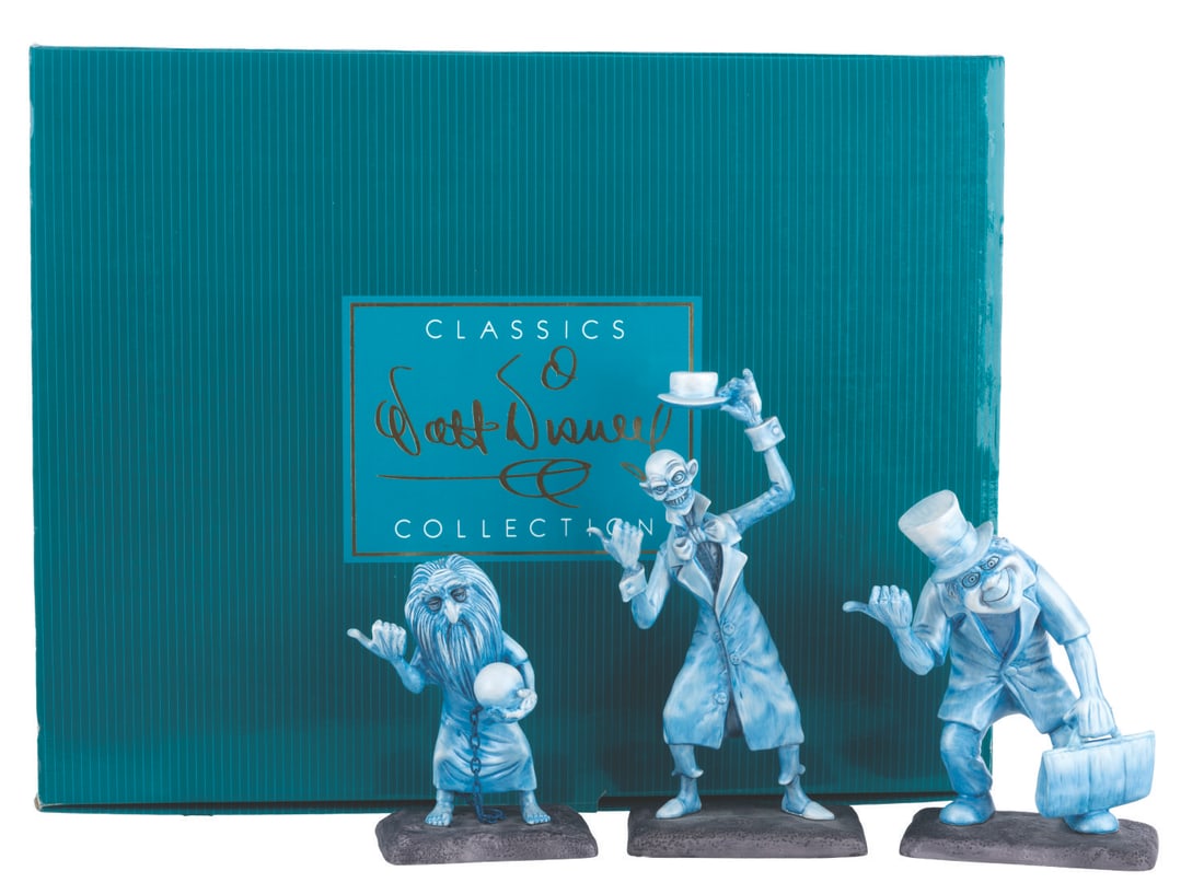 A Walt Disney Classics Collection Hitchhiking Ghosts Set. (1 of 15)