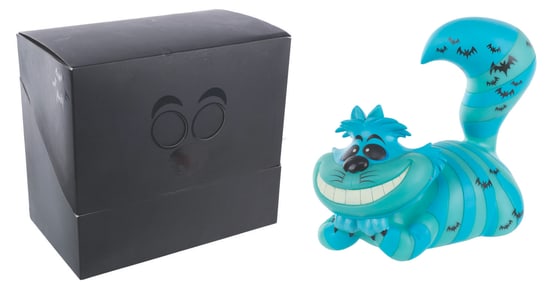 A Haunted Mansion Cheshire Cat Figure.