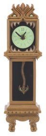 A Haunted Mansion Figural Grandfather Clock.