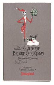 A Haunted Mansion Holiday Tarot Card Set.