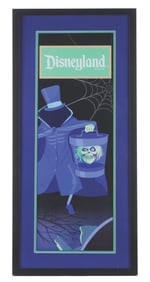A Disneyland Park Hatbox Ghost Print.
