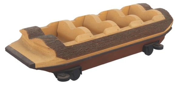 A Splash Mountain Attraction Vehicle Concept Model.