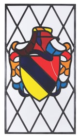 A Cinderella’s Castle Stained Glass Window.
