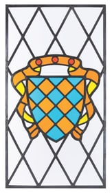 A Cinderella Castle Stained Glass Window.