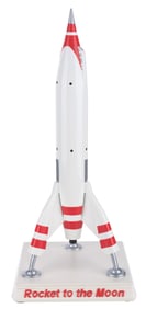 A Disneyland Rocket to The Moon Desk Model.