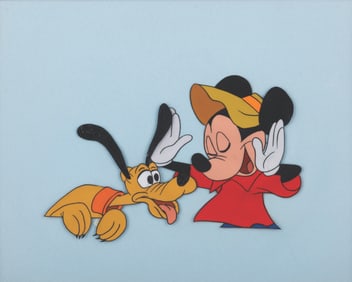 A “Pluto’s Day" Original Production Cel.