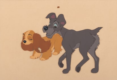 A “Lady and the Tramp" Original Production Cel.