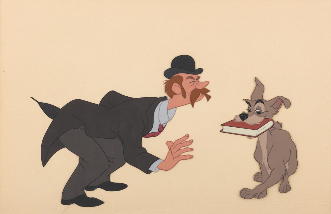 A “Lady and the Tramp" Original Production Cel. (1 of 1)