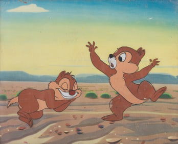 An “Adventures of Chip ‘n’ Dale" Original Production Cel.