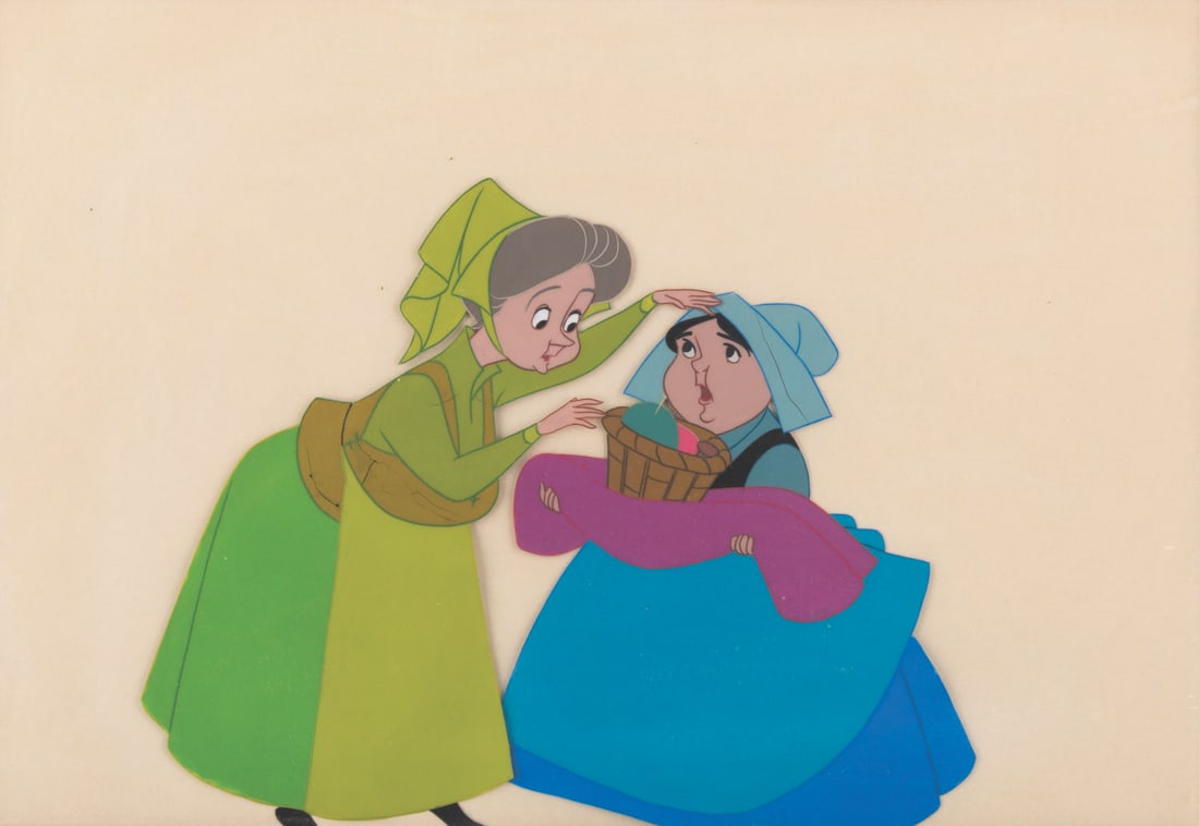 A “Sleeping Beauty" Original Production Cel. (1 of 1)