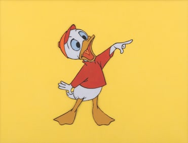 A “Donald’s Fire Survival Plan" Original Production Cel.
