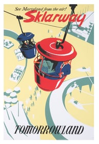 A Marty Sklar Retirement Party "Sklarway" Poster.
