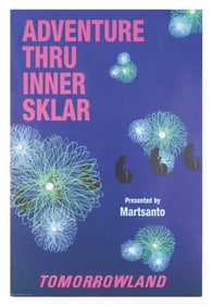A Marty Sklar Retirement Party "Adventure Thru Inner Sklar" Poster.