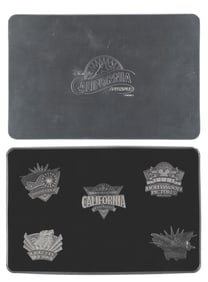 A Disney’s California Adventure Boxed Pin Set.