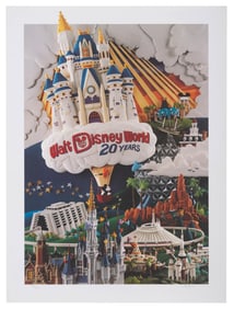 A Walt Disney World “Where Dreams Take Flight" Print.