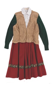 A Days of Christmas Hostess Costume.