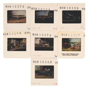 A Collection of World of Motion Imagineering Model Slides.