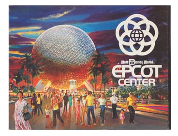 An EPCOT Center Pre-Opening Souvenir Guide.