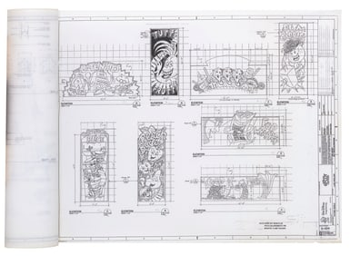 A Collection of Food Rocks Pre-Show Blueprints.