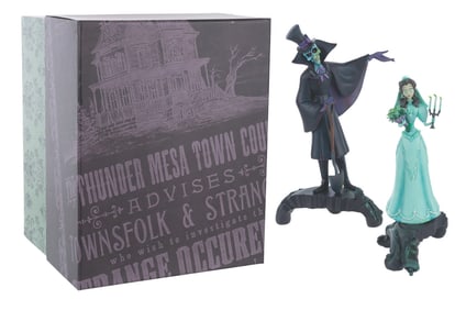 Kevin and Jody Phantom Manor Ravenswood Figures.