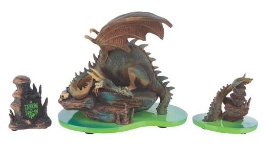 “The Dragon’s Lair" Disneyland Paris figurine by Kevin & Jody.