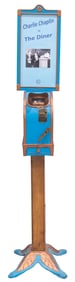 A Mutoscope with Charlie Chaplin Film.