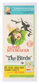 "The Birds" Australian Insert Poster.