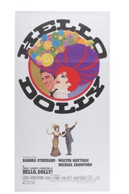 A "Hello, Dolly!" Three-Sheet Poster.