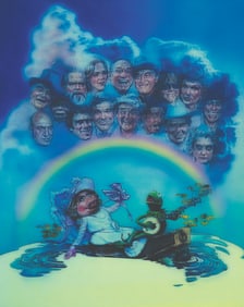 A Drew Struzan "The Muppet Movie" Color Transparency.