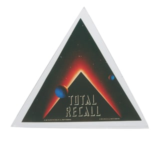 A "Total Recall" Crew Gift Paperweight.