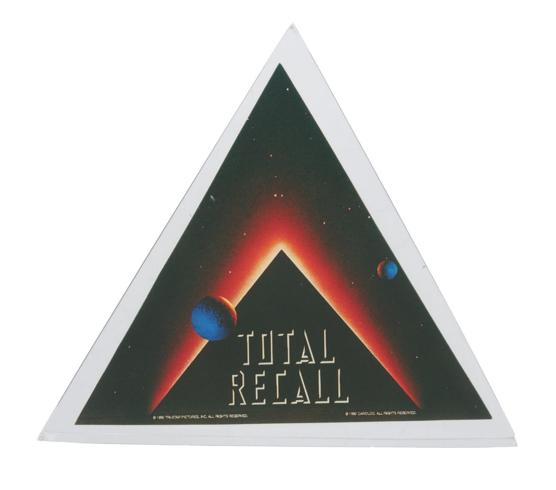 A "Total Recall" Crew Gift Paperweight. (1 of 1)