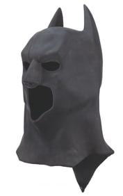 A "Batman Begins" Batsuit Stunt Cowl.