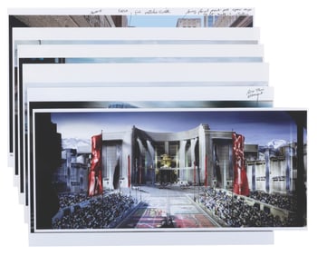 A Collection of "The Hunger Games" Production Prints.
