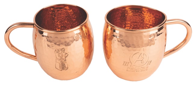 A Pair of "Avengers: Infinity War" and "Endgame" Crew Mugs.