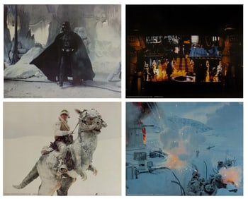 A Set of "The Empire Strikes Back" Large Lobby Cards.