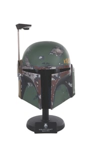 A Signature Edition Boba Fett Helmet.