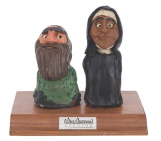 A Pair of California Raisins Audience Puppets.