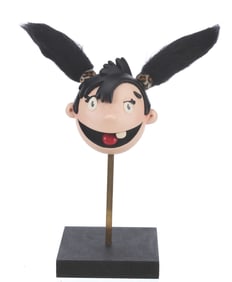 An "Igam Ogam" Stop-Motion Puppet Head.