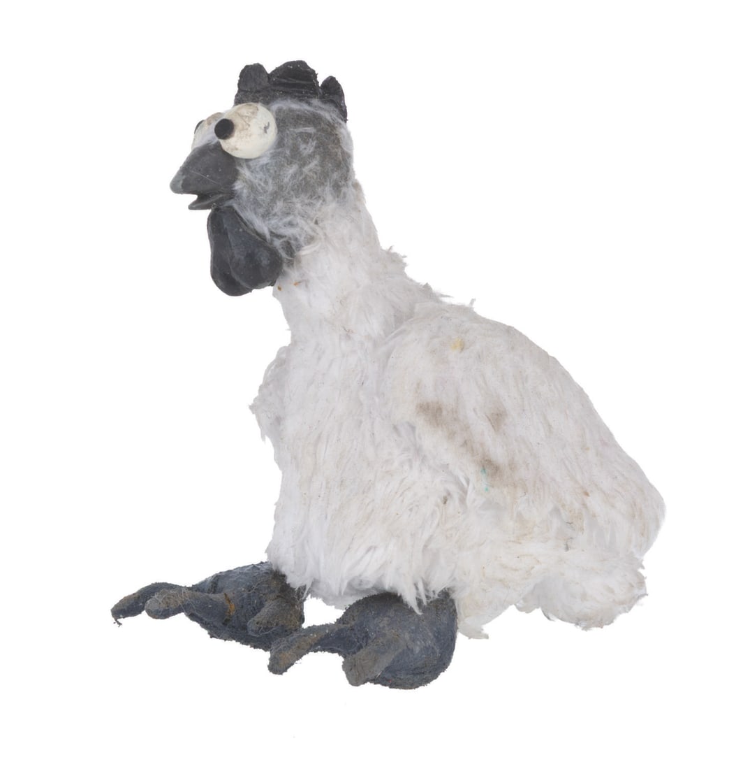 A "Mad" Spy vs. Spy Chicken Stop-Motion Puppet. (1 of 5)