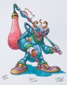 A Killer Klowns "Fresh Catch" Signed Print.