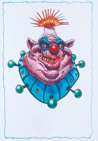 A Killer Klowns "Bombo" Print.