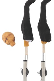"Sabrina the Teenage Witch" Salem & Juliette Puppet Legs & Props.