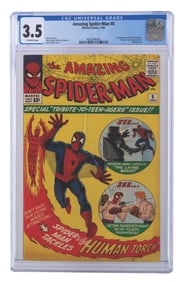 The Amazing Spider-Man #8: First Appearance of the Living Brain.