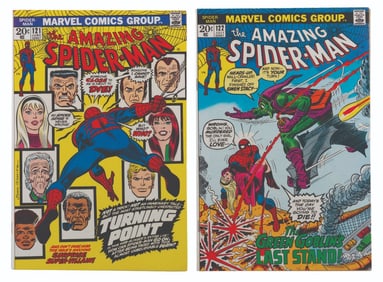 The Amazing Spider-Man #121 & #122: Deaths of Gwen Stacy and the Green Goblin.