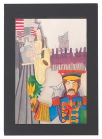 A Beatles Original Painting by Bill Wallen.