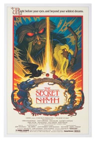 A "Secret of NIMH" One-Sheet Poster.